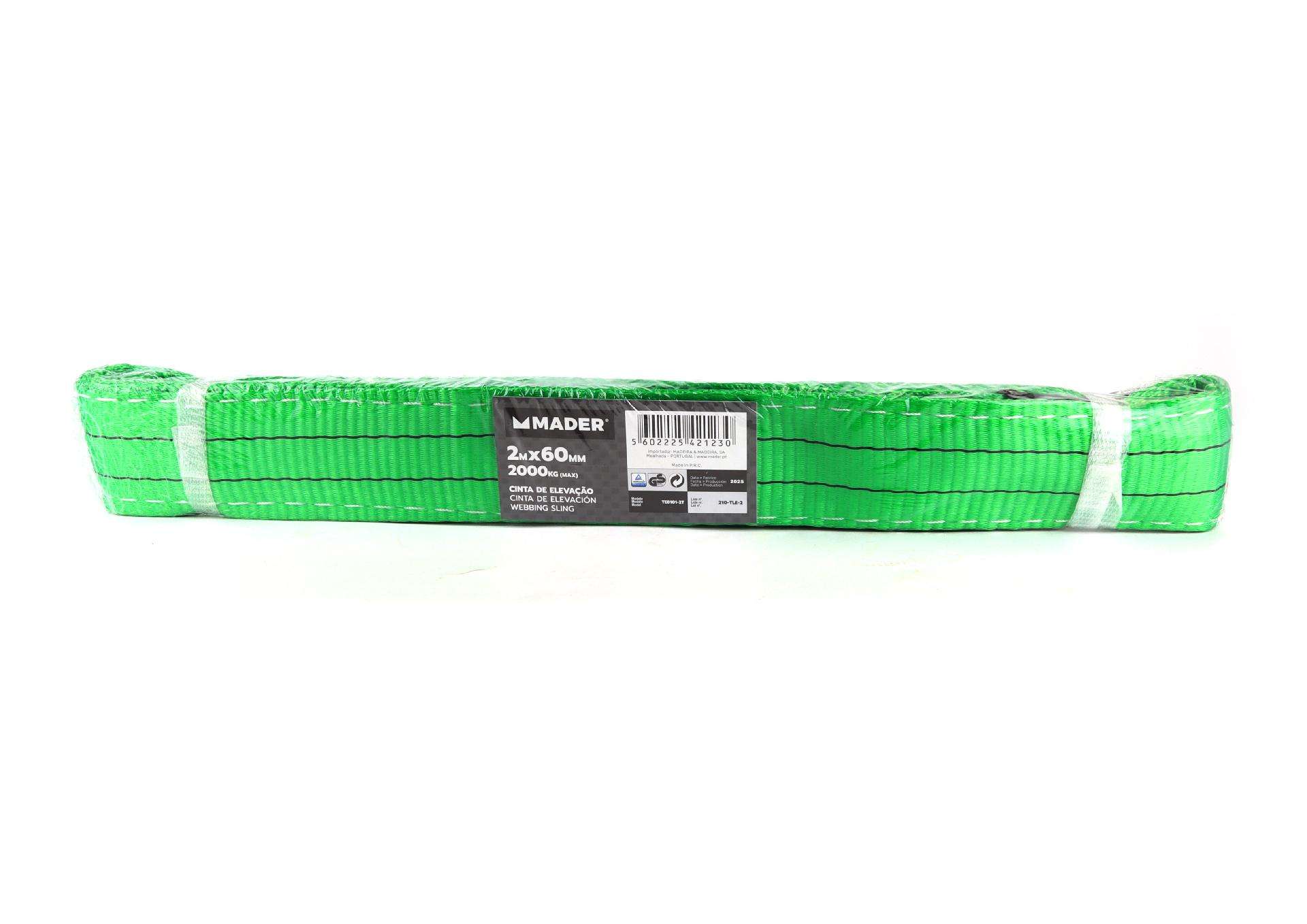 Cinta de Elevação, 2 Ton, 2m refª 42123 MADER