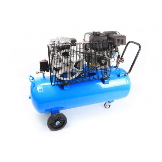 Compressor de Ar, Correias, Gasolina, 100L, 10Bar, 7HP  ref 37192 SAURIUM