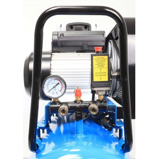 Compressor de Ar, Gasolina + Eltrico, 150L, 5.5HP  ref 37154 SAURIUM