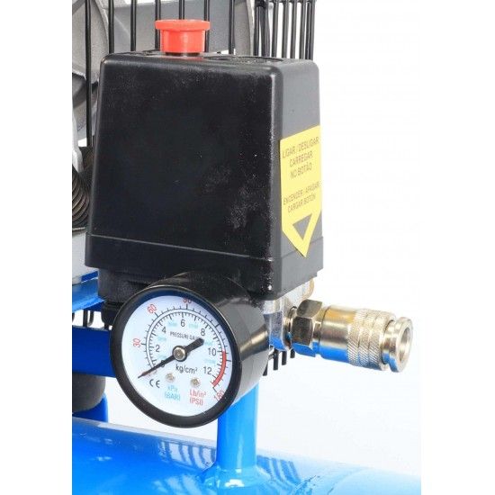 Compressor de Ar, Correias, Gasolina, 100L, 10Bar, 7HP  ref 37192 SAURIUM