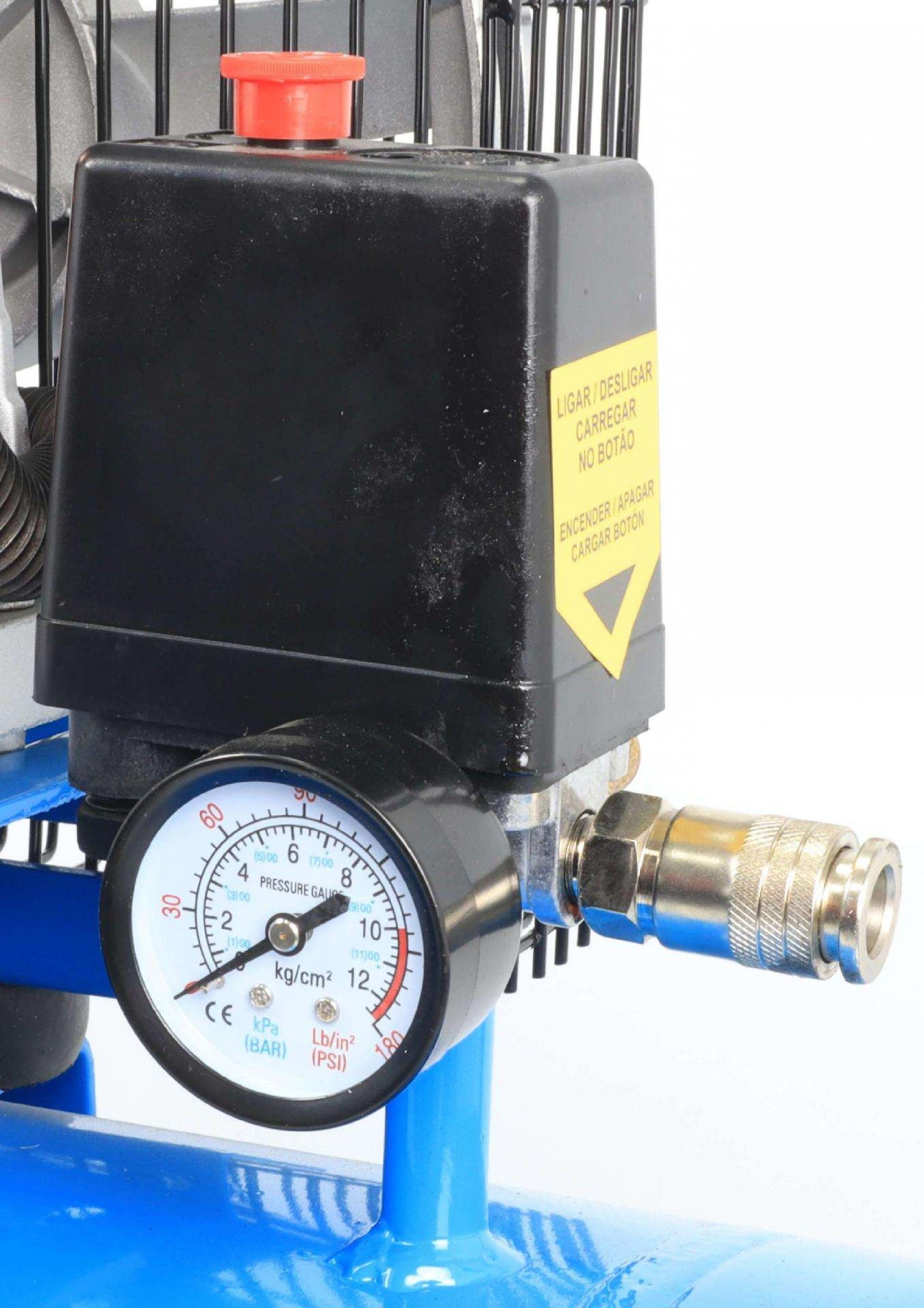 Compressor de Ar, Correias, Gasolina, 100L, 10Bar, 7HP refª 37192 SAURIUM