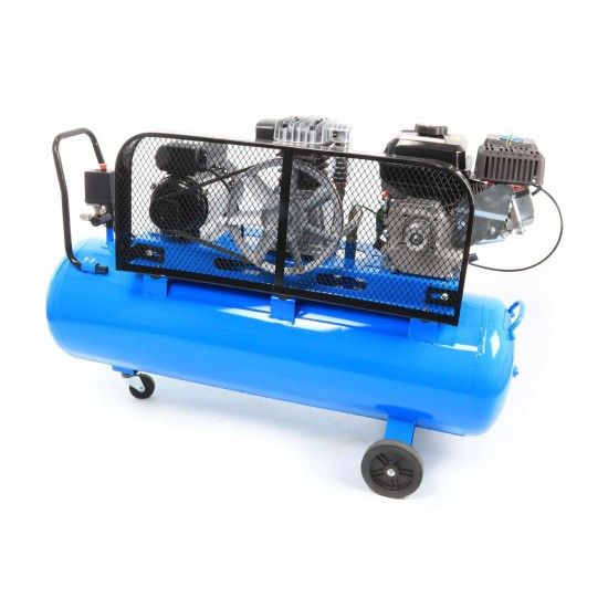 Compressor de Ar, Gasolina + Eltrico, 150L, 5.5HP  ref 37154 SAURIUM