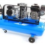 Compressor de Ar, Gasolina + Eltrico, 150L, 5.5HP  ref 37154 SAURIUM