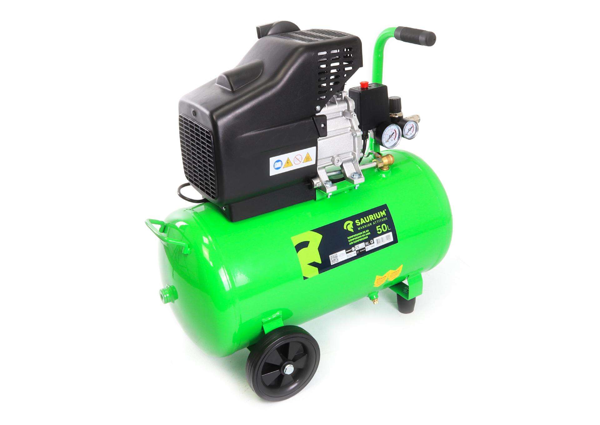 Compressor de Ar, 50L, 1.5HP refª 37129 SAURIUM