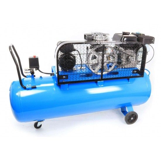 Compressor de Ar, Gasolina + Elétrico, 200L, 5.5HP  refª 37151 SAURIUM Compressor de Ar, Gasolina + Elétrico, 200L, 5.5HP  refª 37151 SAURIUM