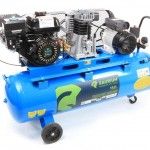 Compressor de Ar, Gasolina + Eltrico, 150L, 5.5HP  ref 37154 SAURIUM