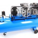 Compressor de Ar, Gasolina + Eltrico, 200L, 5.5HP  ref 37151 SAURIUM