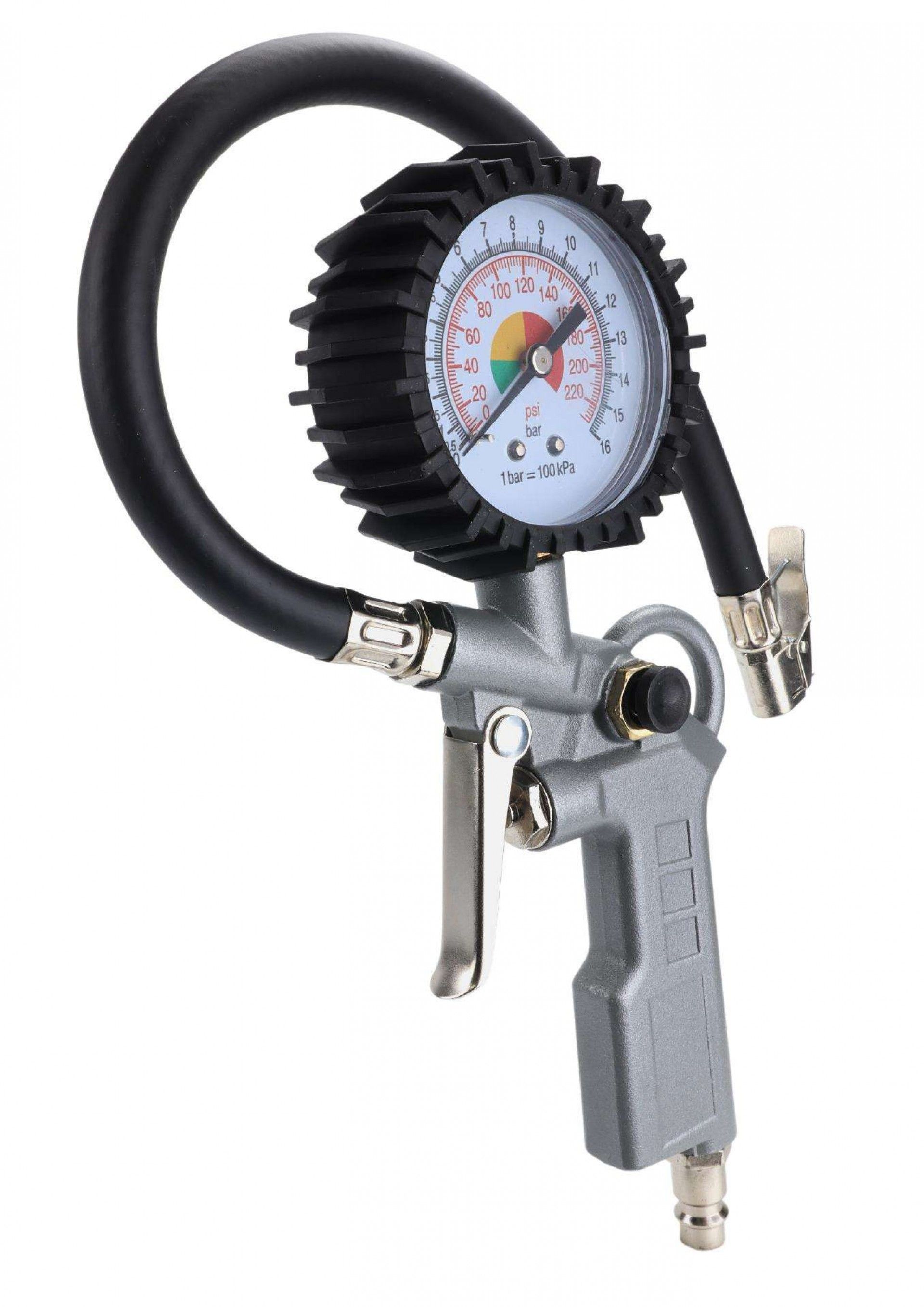 Pistola com Manómetro, 1/4" refª 35098 MADER