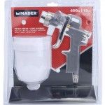 Pistola Pintar, com Copo Superior, 1.5mm, 600ml ref 35091 MADER