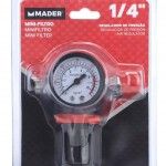 Mini Filtro, Regulador de Presso, 1/4", RP182 ref 35053 MADER