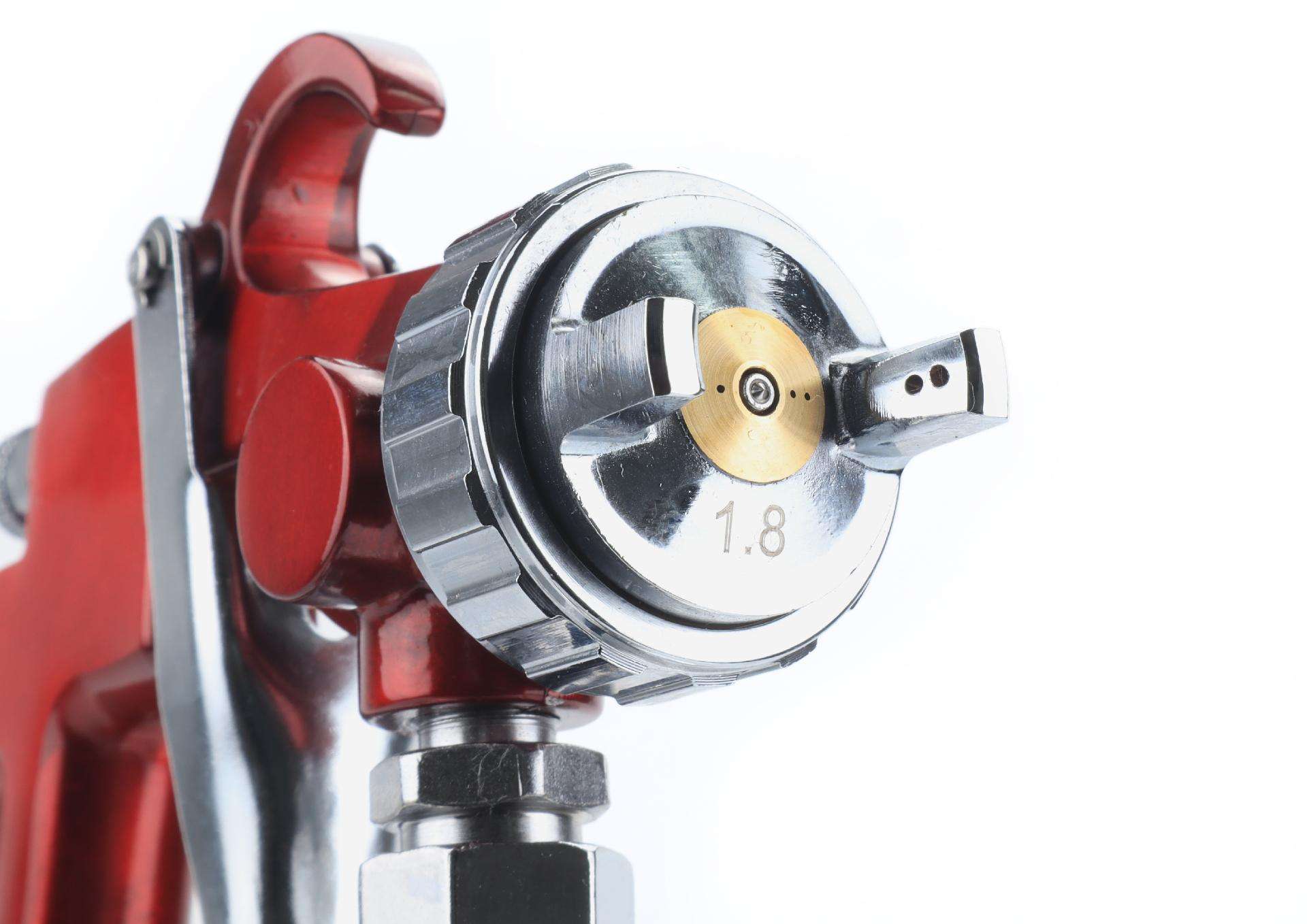 Pistola Pintar, Copo Inferior em Alumínio, 1000ml, 1.8mm refª 35062 MADER