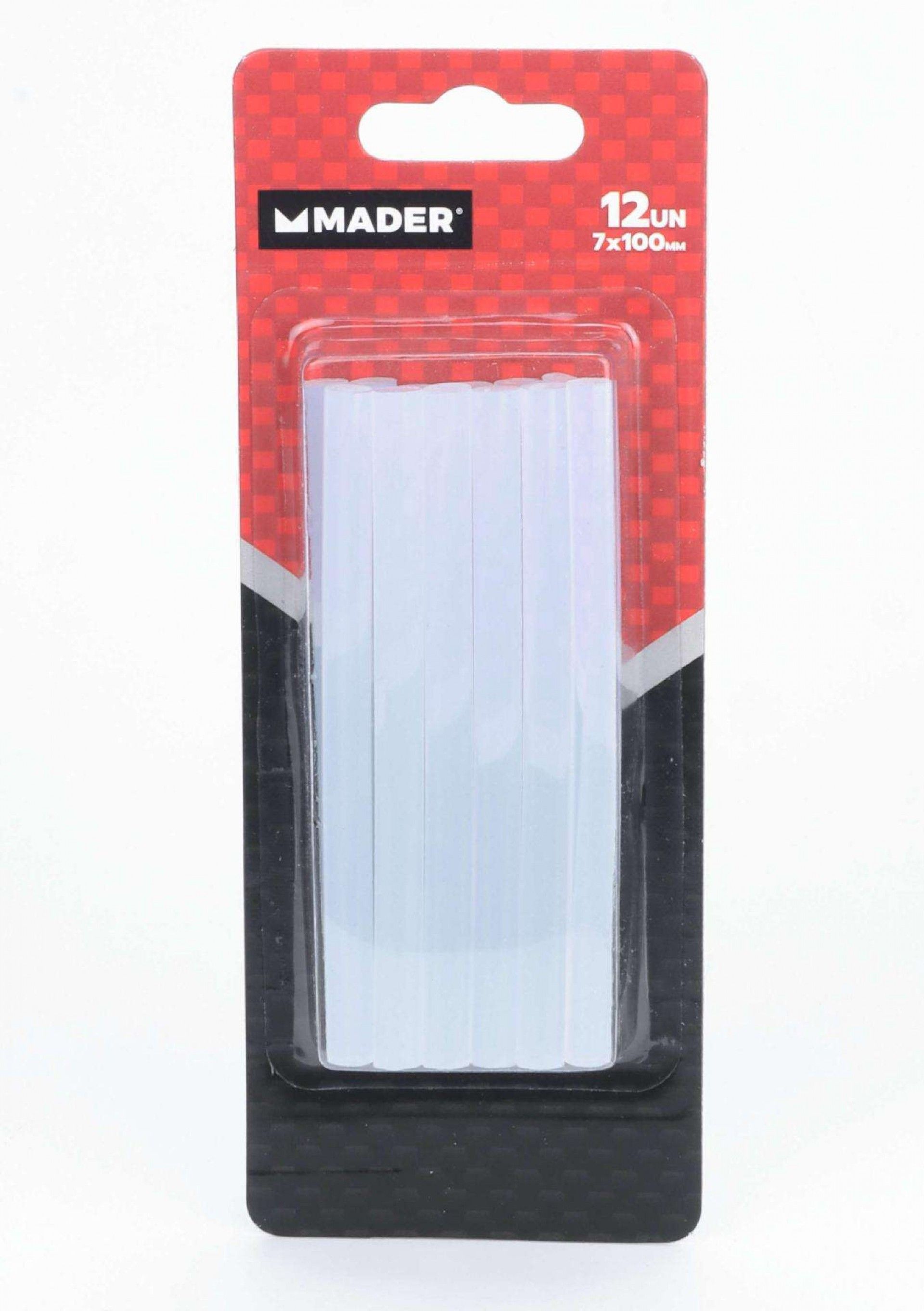 Recarga de Cola Termofusível, 7x100mm, 12Un refª 34029 MADER