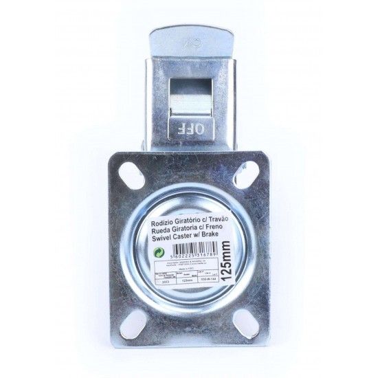 Rodizio Giratrio, 125mm ref 31678 MADER