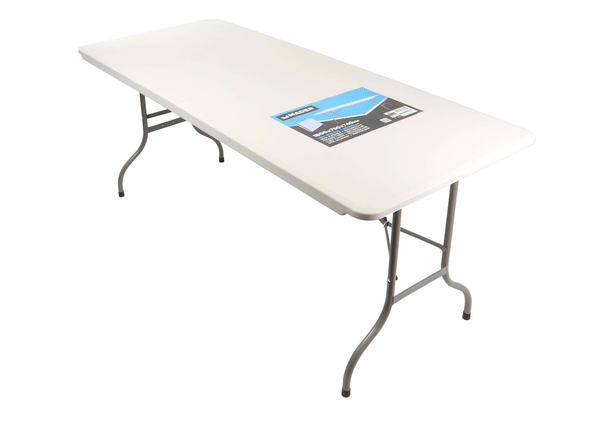 Mesa Desdobrável 180x76x74cm refª 31345 MADER