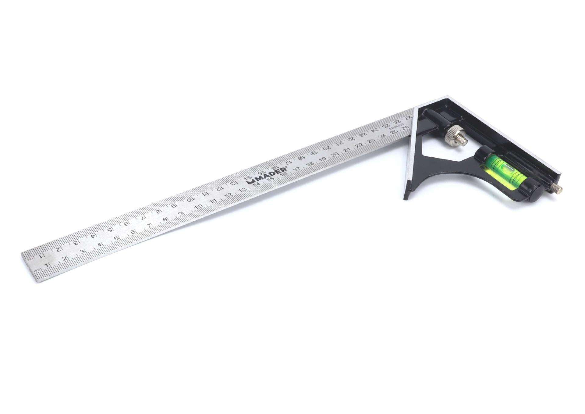 Esquadro Combinado, Nível, Graduado, 300mm refª 30514 MADER