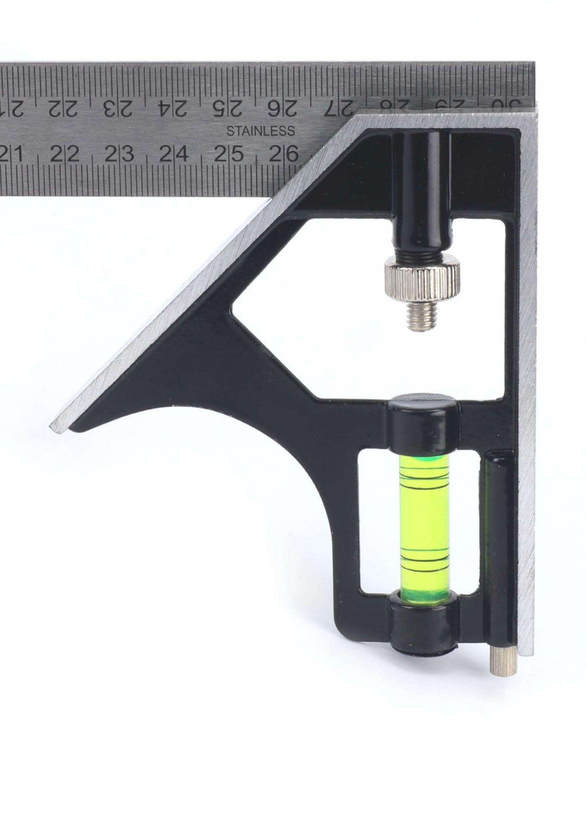 Esquadro Combinado, Nível, Graduado, 300mm refª 30514 MADER