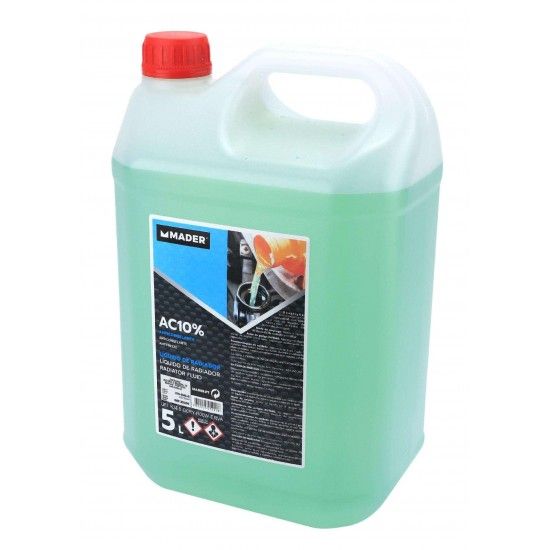 Anticongelante, AC10%, 5L refª 25201 MADER Anticongelante, AC10%, 5L refª 25201 MADER