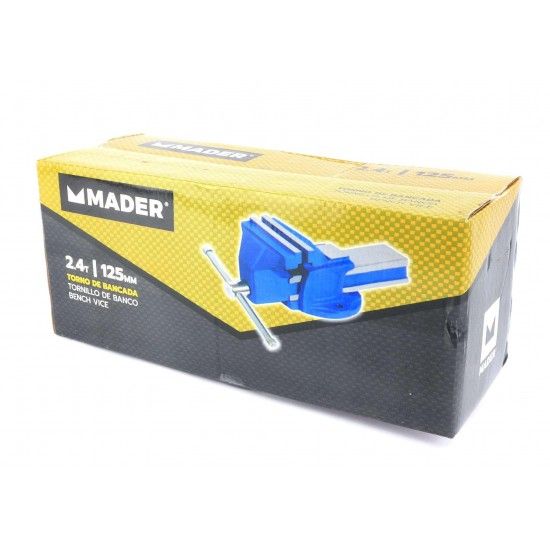 Torno Bancada, 125mm, 2.4T ref 23157 MADER