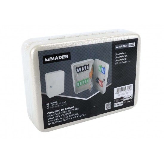 Chaveiro de Parede, para 40 Chaves refª 16991 MADER Chaveiro de Parede, para 40 Chaves refª 16991 MADER