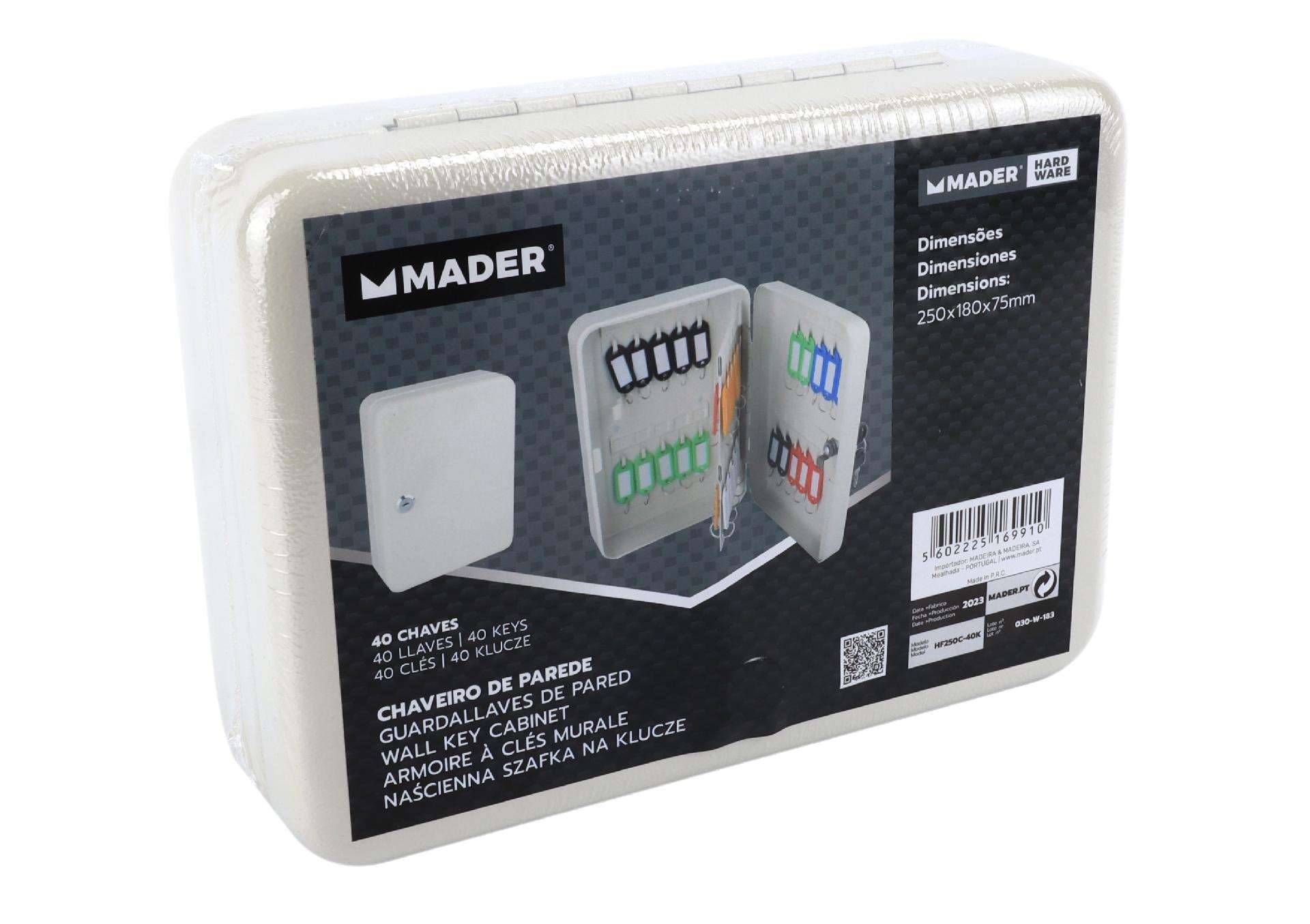 Chaveiro de Parede, para 40 Chaves refª 16991 MADER