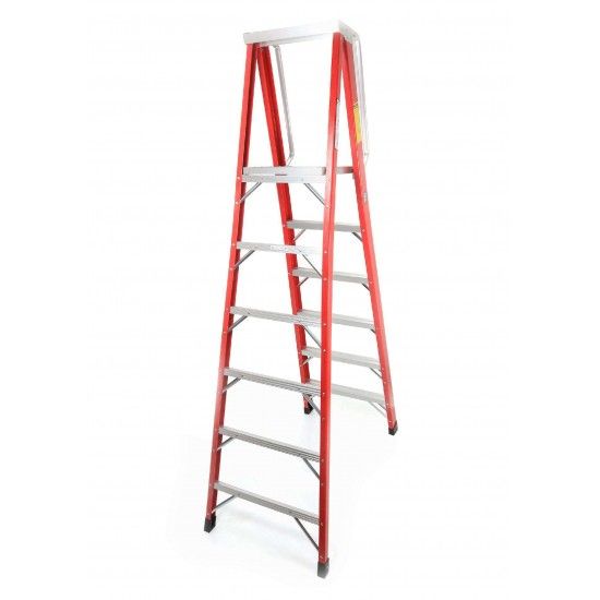 Escadote Eletricista, 6D, Fibra Vidro ref 10402 MADER