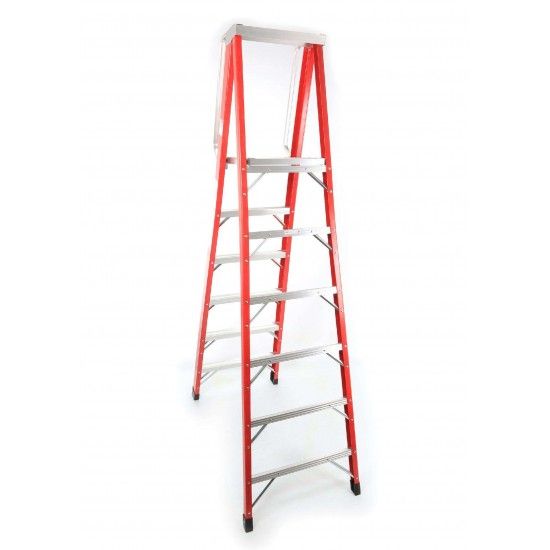 Escadote Eletricista, 6D, Fibra Vidro ref 10402 MADER