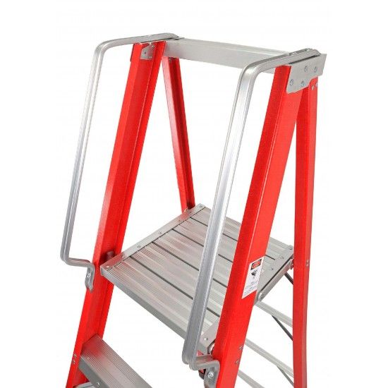 Escadote Eletricista, 6D, Fibra Vidro ref 10402 MADER