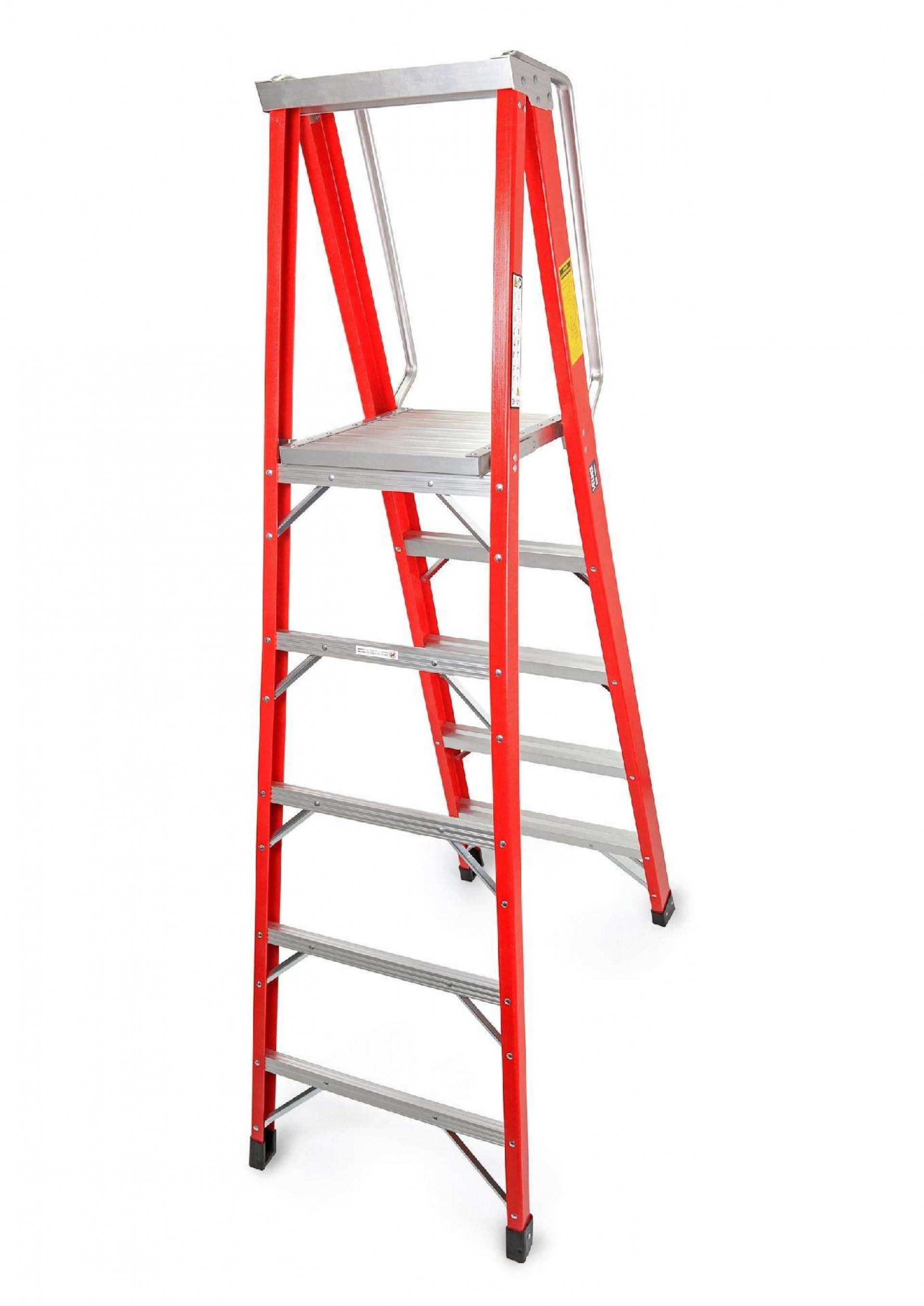 Escadote Eletricista, 5D, Fibra Vidro refª 10401 MADER