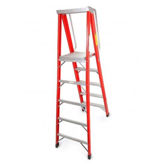 Escadote Eletricista, 5D, Fibra Vidro refª 10401 MADER Escadote Eletricista, 5D, Fibra Vidro refª 10401 MADER