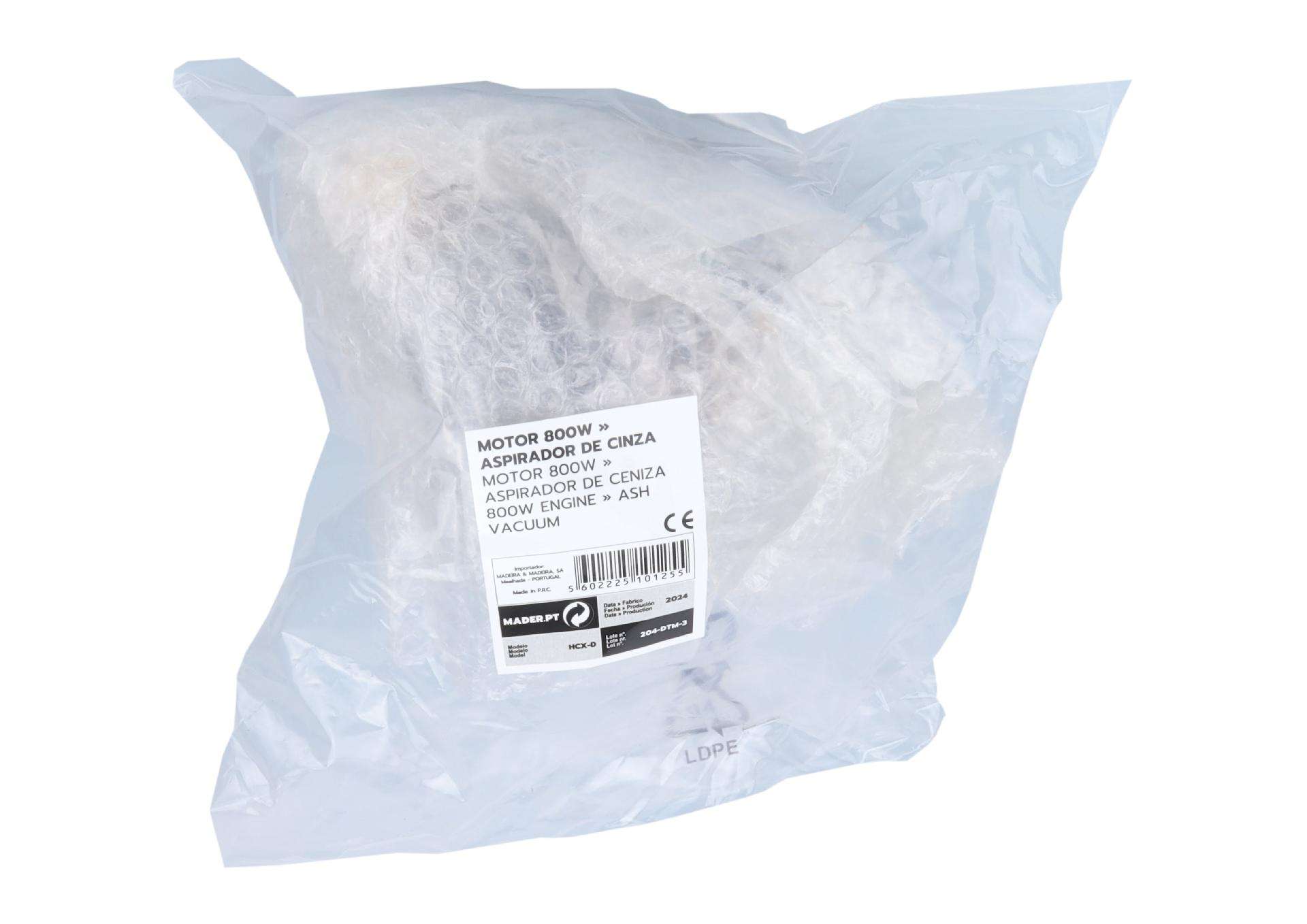 Motor para Aspirador Cinzas 800W refª 10125 MADER