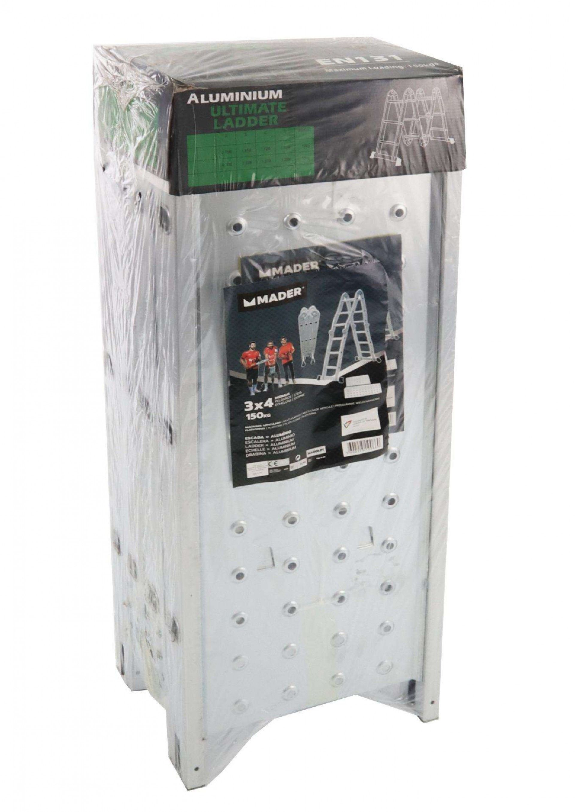 Escada-Mhw-Multi Artic 3x4 c/plataforma refª 10086 MADER