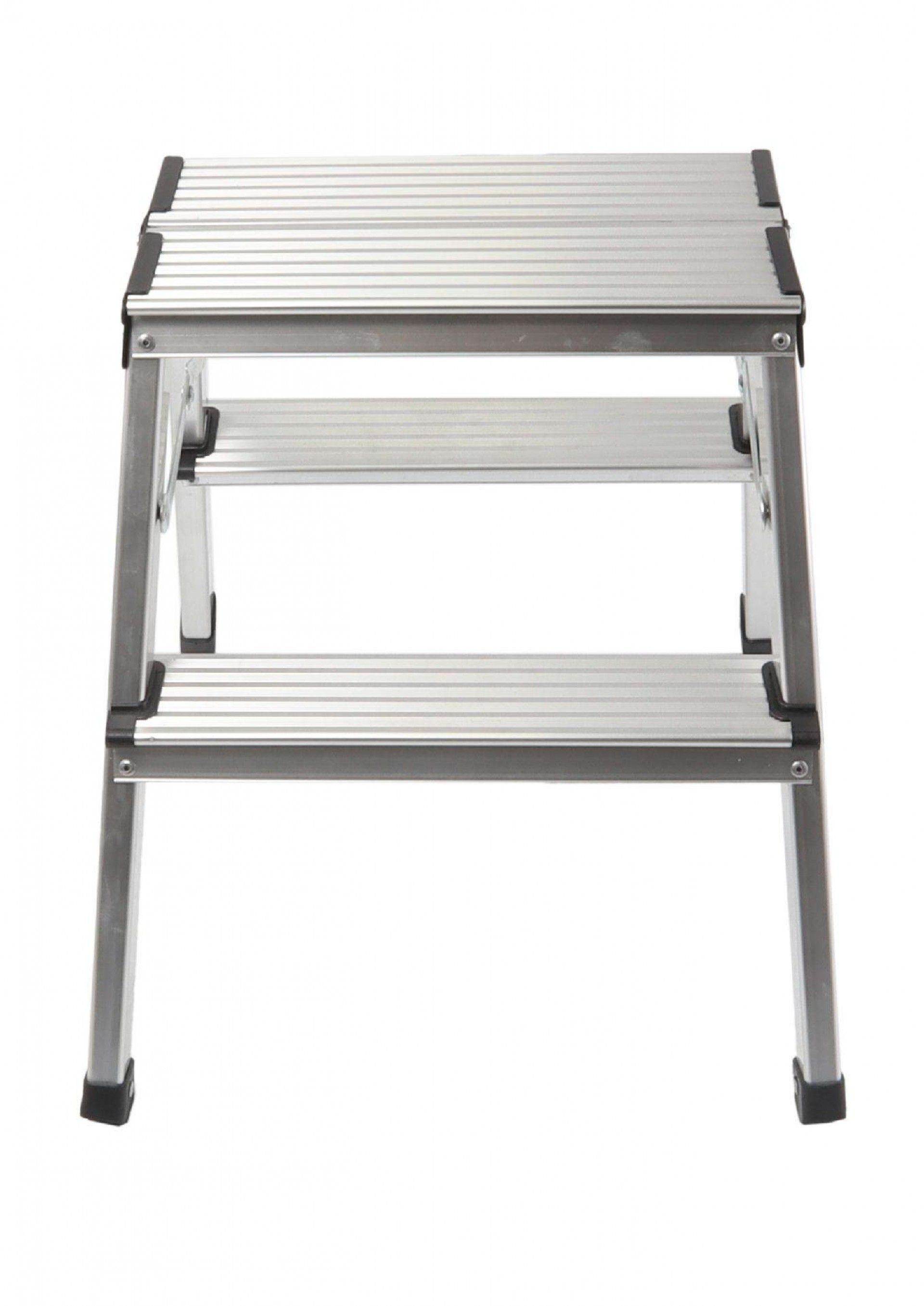 Escada MHW Alumínio 2 Degraus refª 10047 MADER