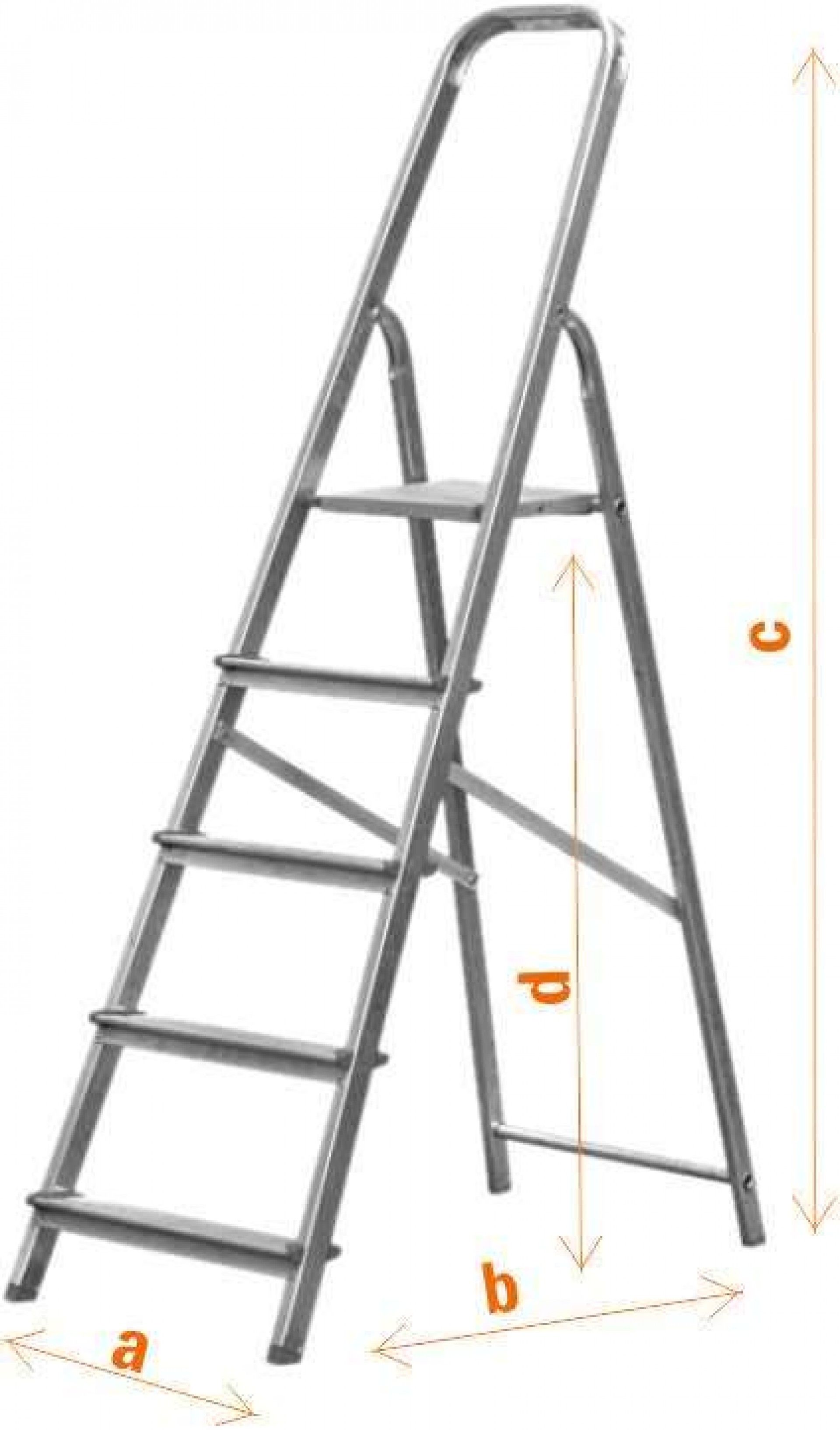 Escadote de Alumínio, 6D refª 10049 MADER