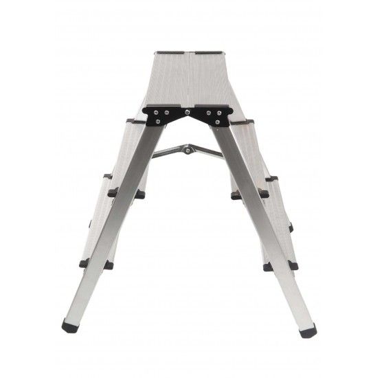 Escada MHW Alumínio 3 Degraus refª 10048 MADER Escada MHW Alumínio 3 Degraus refª 10048 MADER