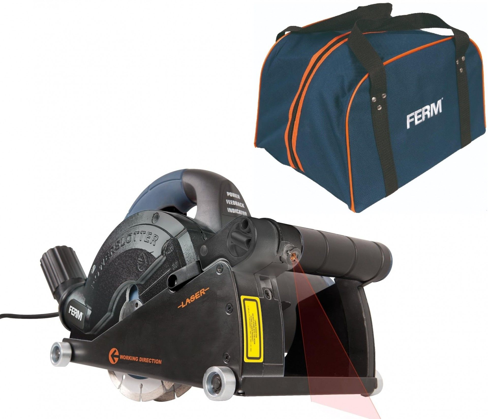 Máquina abrir roços 150mm 1600W refª WSM1008 FERM