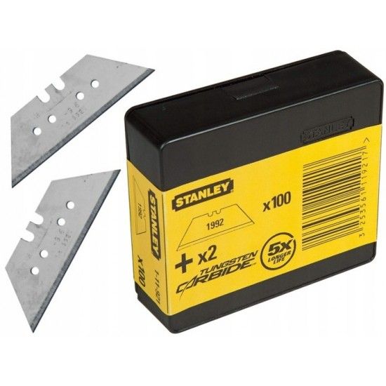 Folhas de Faca 1992 - 100 folhas ref 1-11-916 STANLEY
