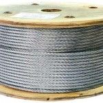 Cabo aço galv. MacFer WRG 6x19+FC 10mm 100m refª 018.0033 MACFER Cabo aço galv. MacFer WRG 6x19+FC 10mm 100m refª 018.0033 MACFER