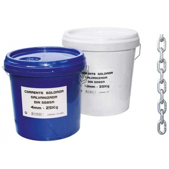 Corr. ao galv. (DIN5685A) MacFer CH5685-G   6mm  (25kg) ref 127.0004 MACFER