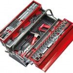 Caixa com ferramentas profissional KCF-5 530mm 5 divisrias (113ps) ref 225.0121 MACFER