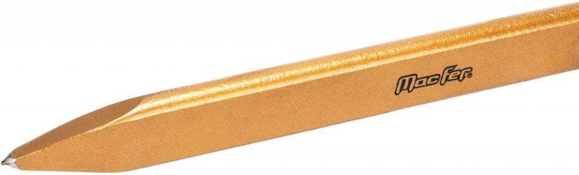 Ponteiro aço carbono temperado PAT 25x12x300mm refª 076.0049 MACFER