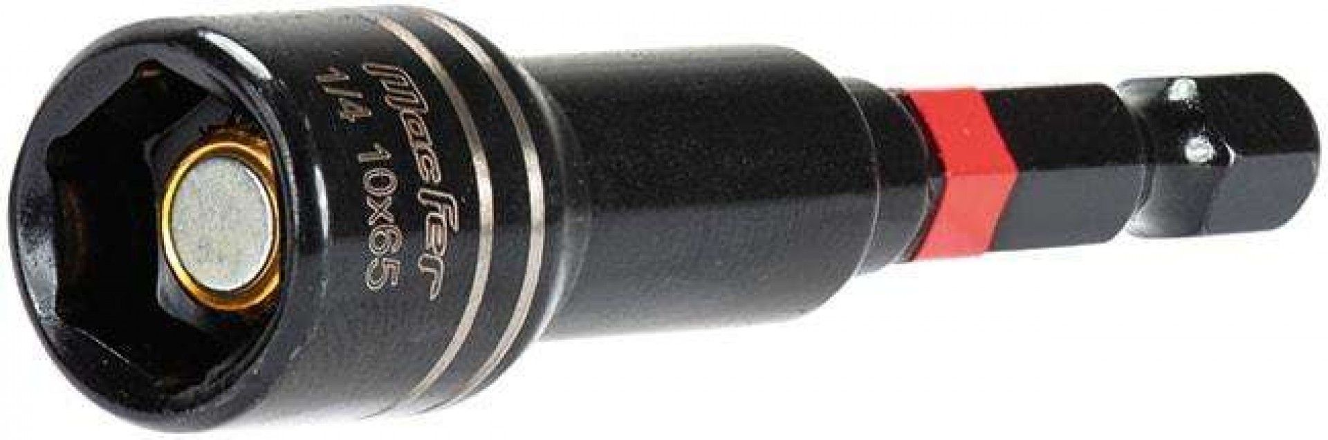 Adaptador sextavado magnético para porcas SN-L-BL 1/4" 7mm (65mm) refª 048.0012 MACFER