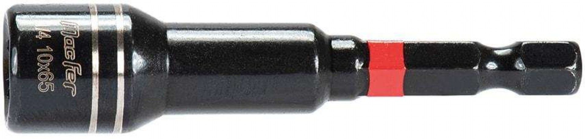 Adaptador sextavado magnético para porcas SN-L-BL 1/4" 7mm (65mm) refª 048.0012 MACFER