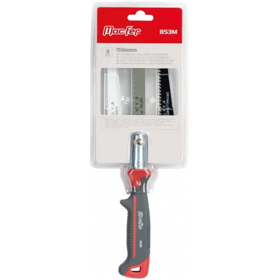 Faca multiusos com 3 lminas intercambiveis BS3M 150mm ref 022.0026 MACFER