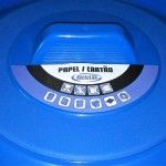 Balde Lixo, Azul, 45L refª 99986 MADER Balde Lixo, Azul, 45L refª 99986 MADER