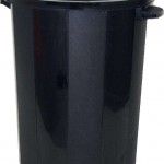 Balde Lixo, Preto, 45L refª 99990 MADER Balde Lixo, Preto, 45L refª 99990 MADER