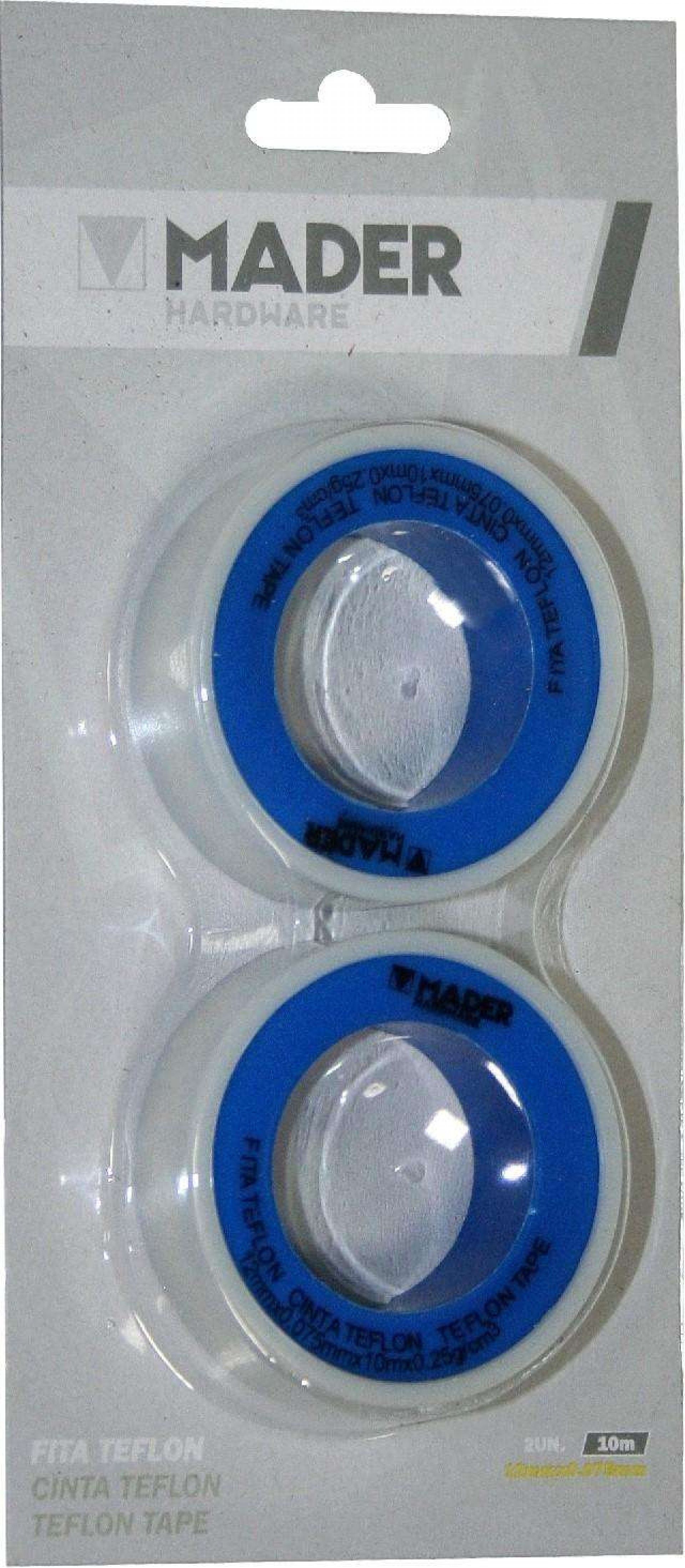 Fita Vedante Teflon, 12mm, 2Un refª 99327 MADER