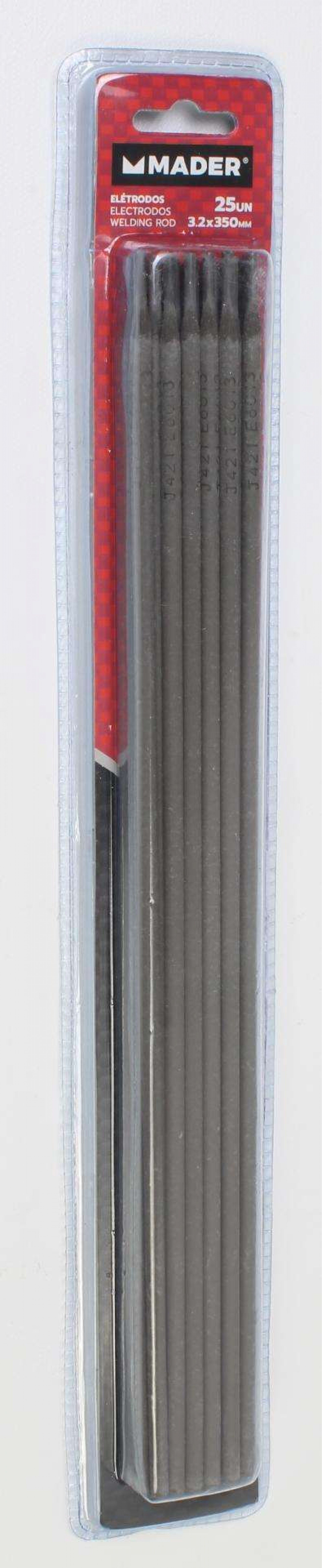 Elétrodos, 3.2x350mm, 25un refª 99113 MADER