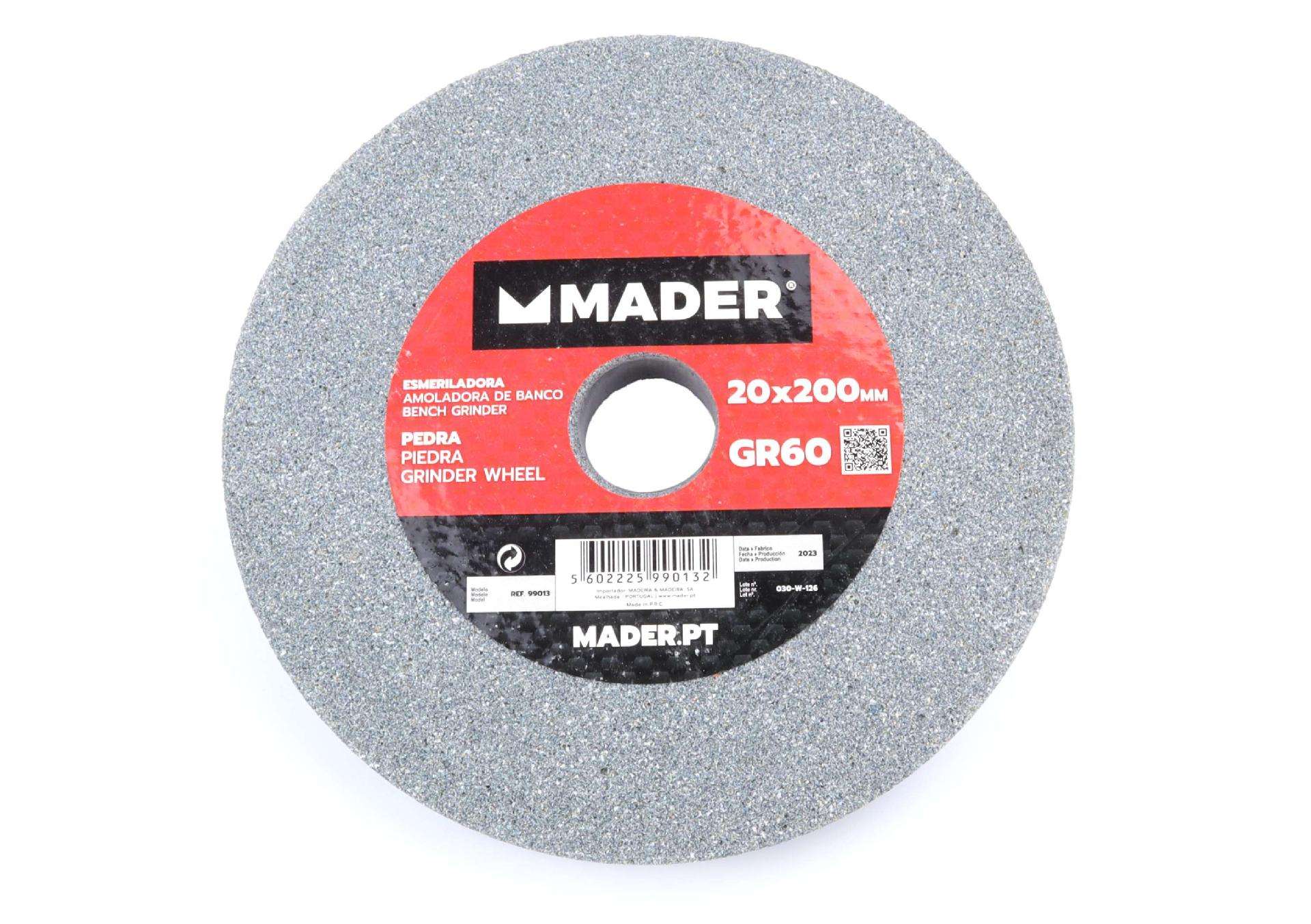 Pedra para Esmeriladora, 200mm refª 99013 MADER