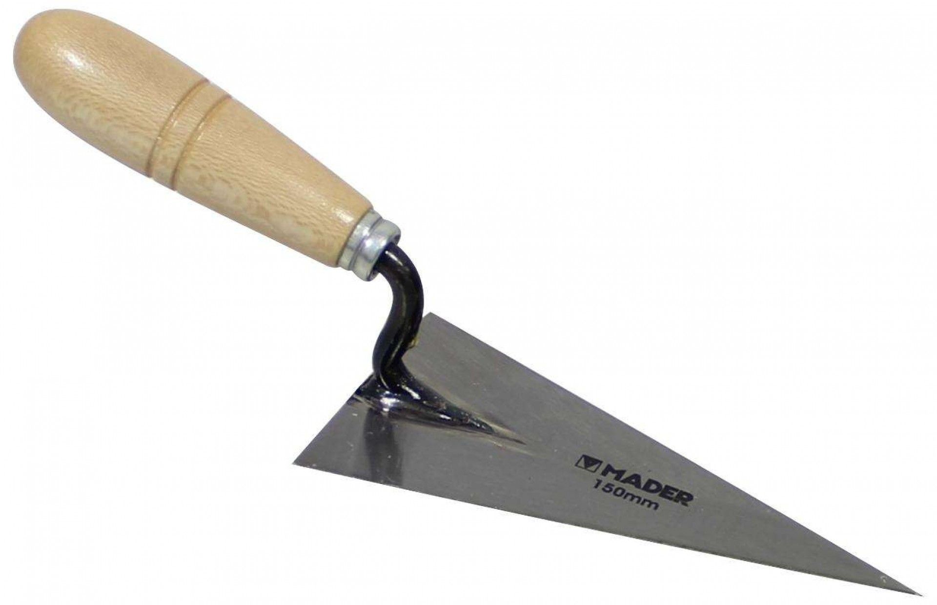 Colherim Pedreiro, Ponta Aguda, Aço, 150mm refª 98876 MADER