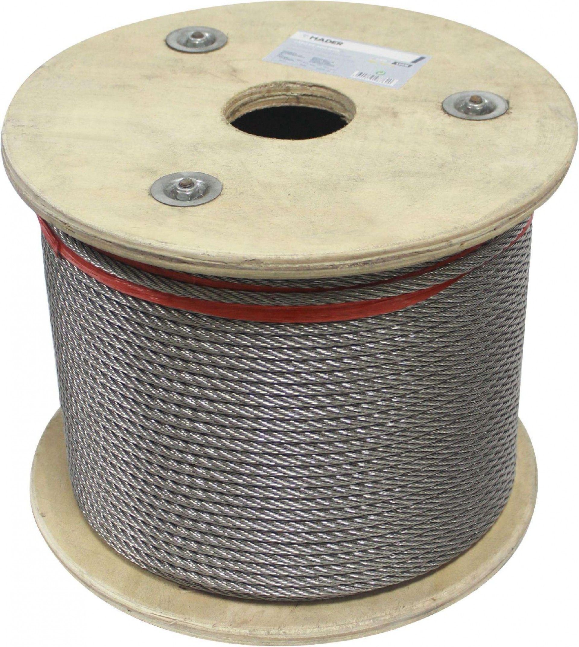 Cabo de Aço Inox, 10mmx100m refª 98763 MADER